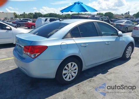 2011 Chevrolet Cruze 1Lt z USA, uszkodzony, nr VIN 1G1PF5S96B7124265